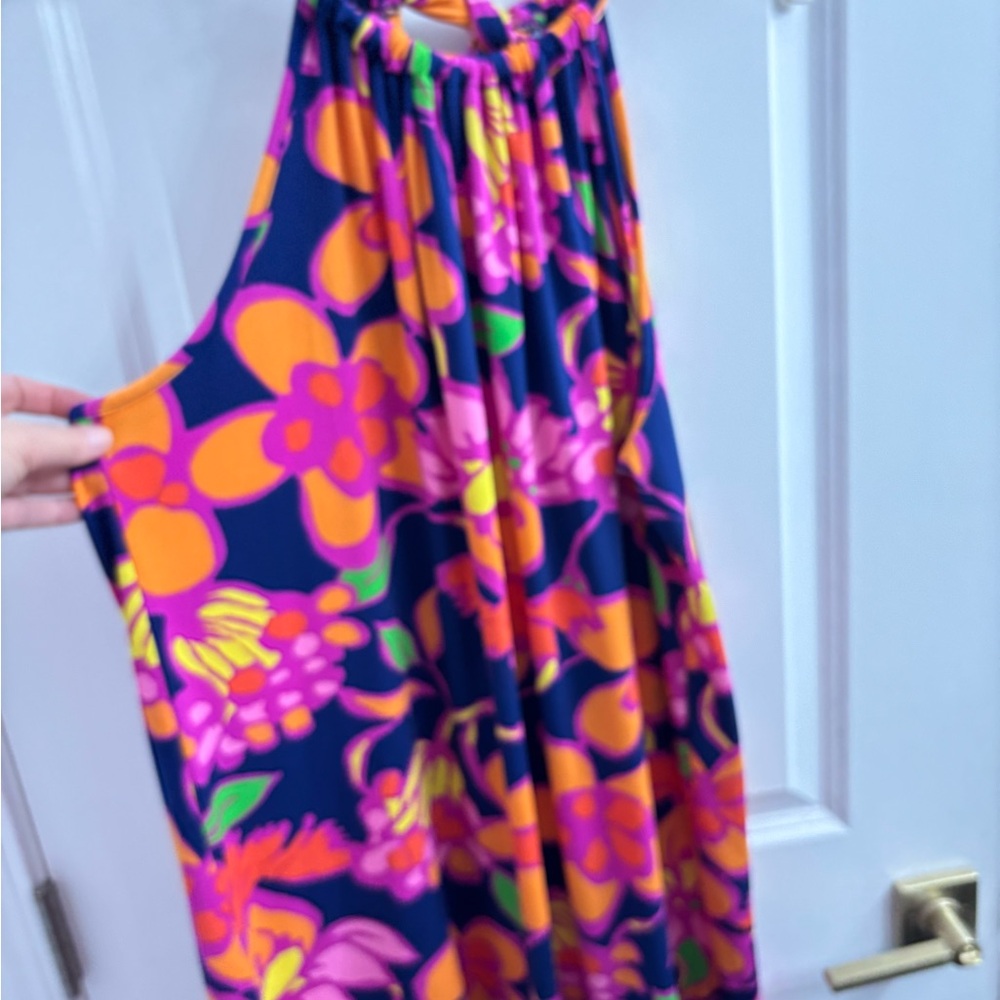 Trina Turk floral dress, XL - Picture 4 of 6